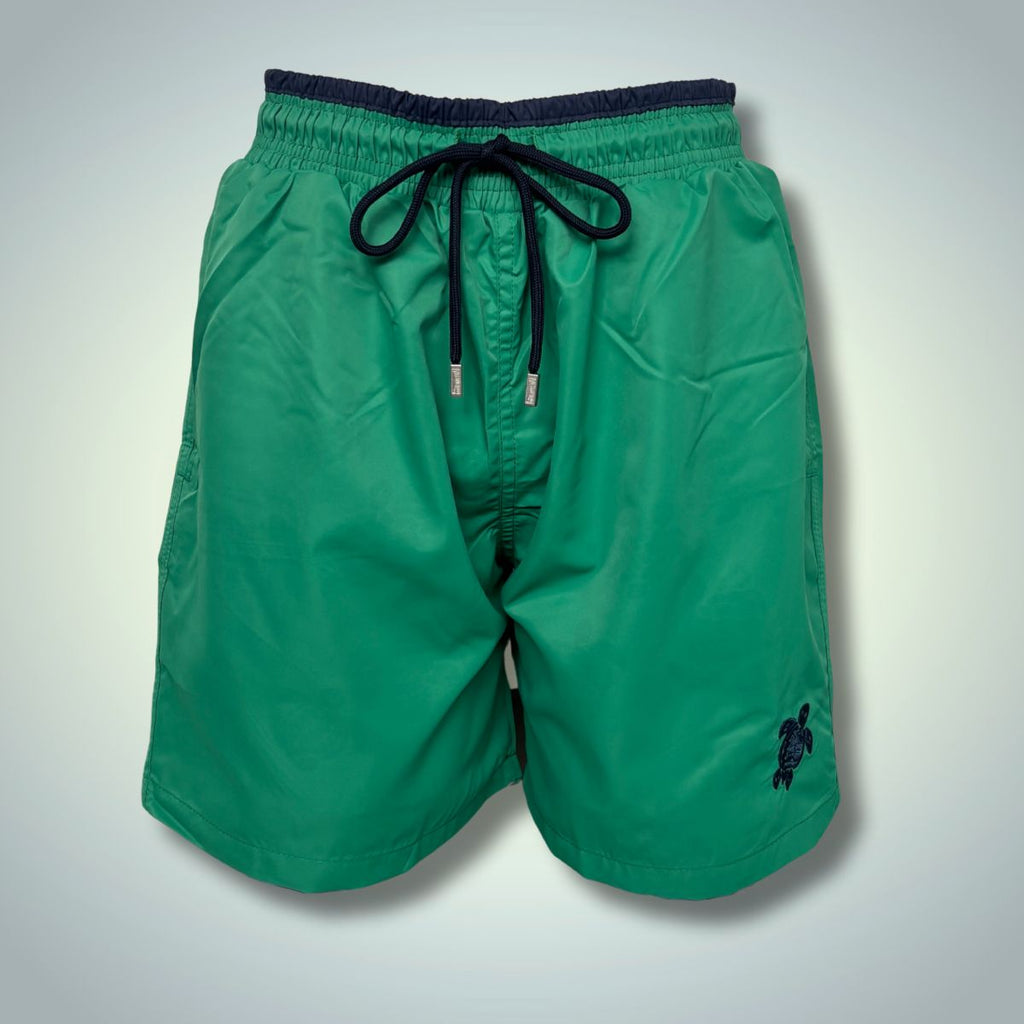 Vilebrequin Moške plavalne hlače. Zelena. Vrhunska kakovost
