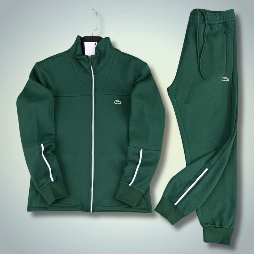 Lacoste moška trenirka, zelena. 2025. Vrhunska kakovost