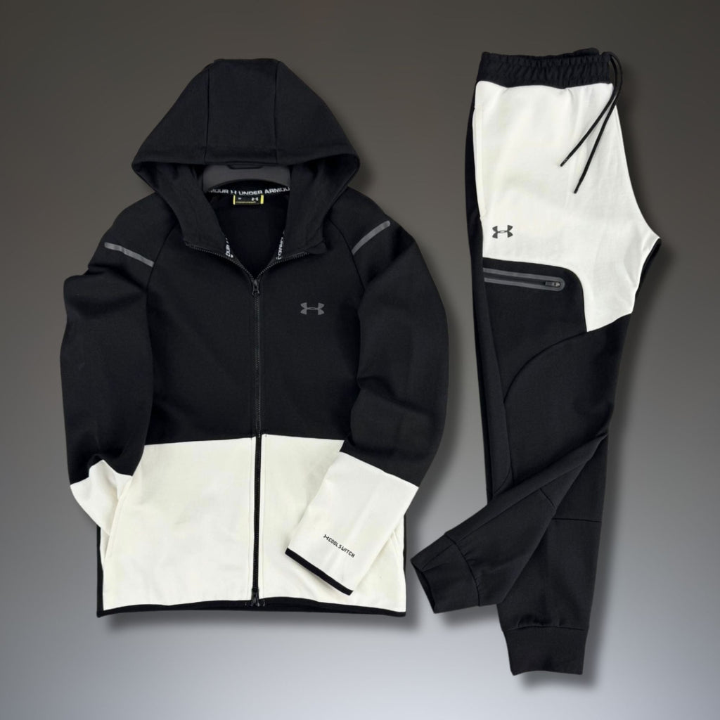 Under Armour Moški Športni Set. Črno-Beli