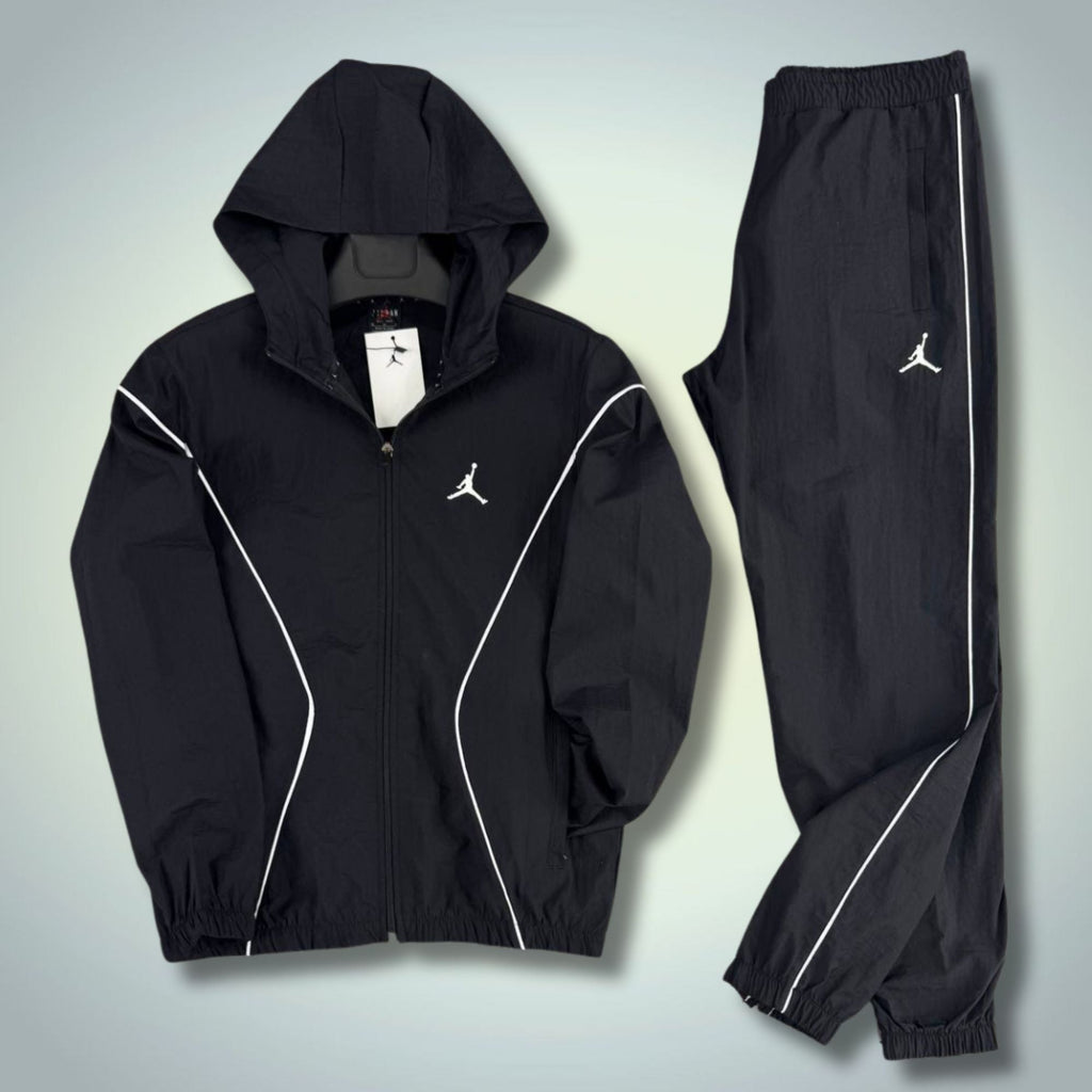 Moška tkana trenirka Jordan, črna, premium kakovost