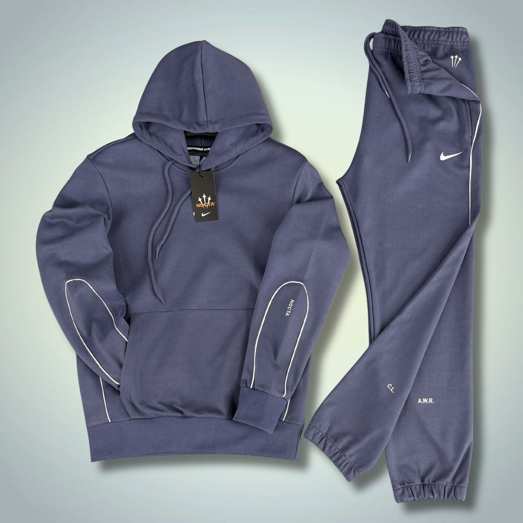 Nike Nocta moški športni komplet, pulover, moder. Premium kakovost