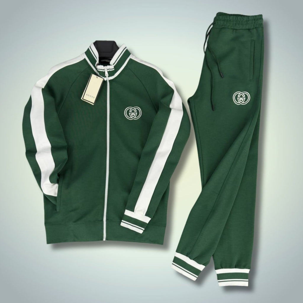 Gucci moška trenirka 2025, zelena. Premium kakovost