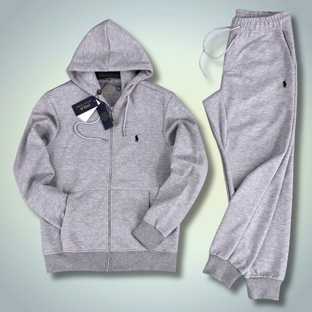 Ralph Lauren moška trenirka, klasično siva. Vrhunska kakovost