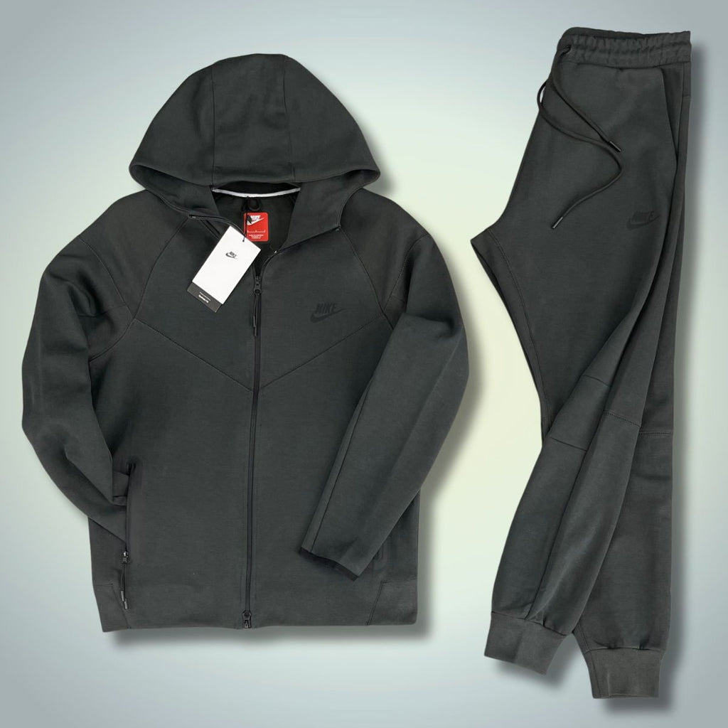 Nike Tech Fleece moška trenirka, grafitna. Model 2023. Vrhunska kakovost