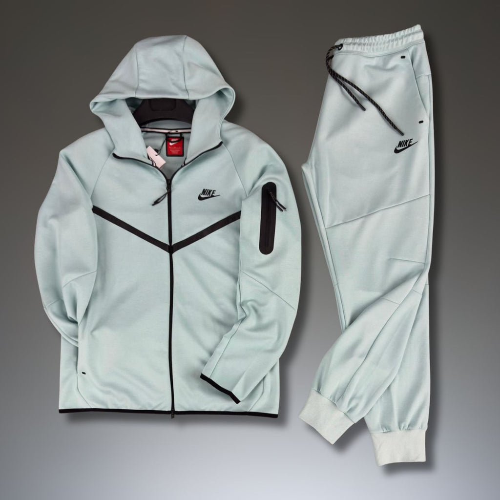 Nike Tech Fleece moška trenirka, metinasta. Model 2024. Vrhunska kakovost