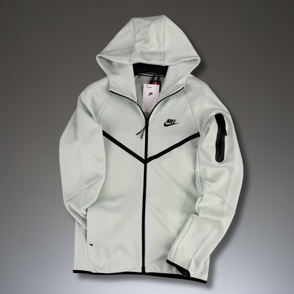 Nike Tech Fleece moški pulover, mint. Model 2024. Premium kakovost