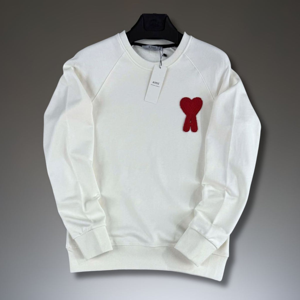 Moški pulover AM, bela. Vrhunska kakovost