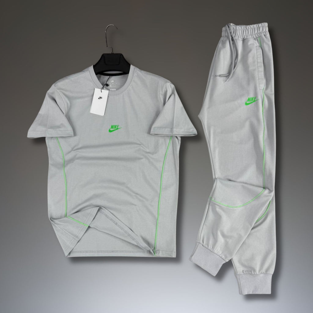 Nike moški poletni športni komplet, siv. Premium kakovost
