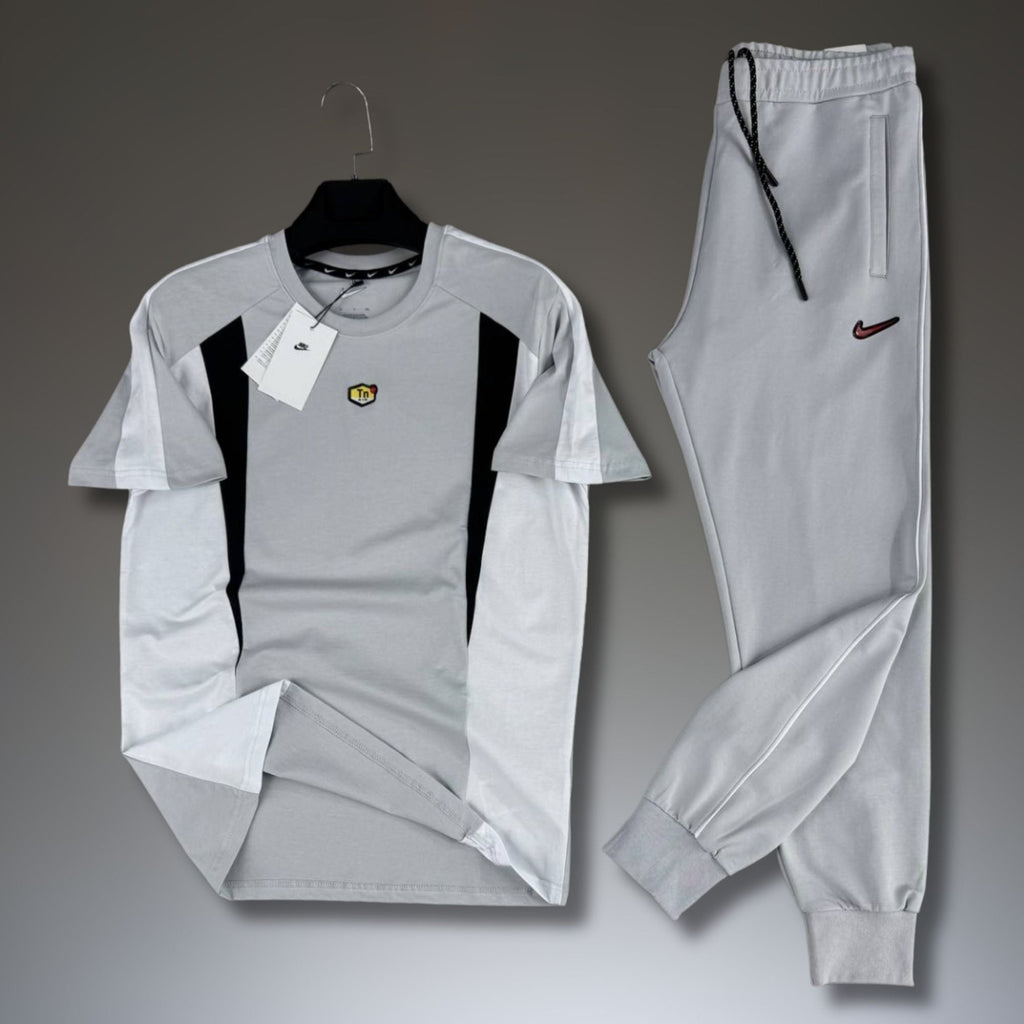 Nike TN moški poletni športni komplet, sivi. Premium kakovost