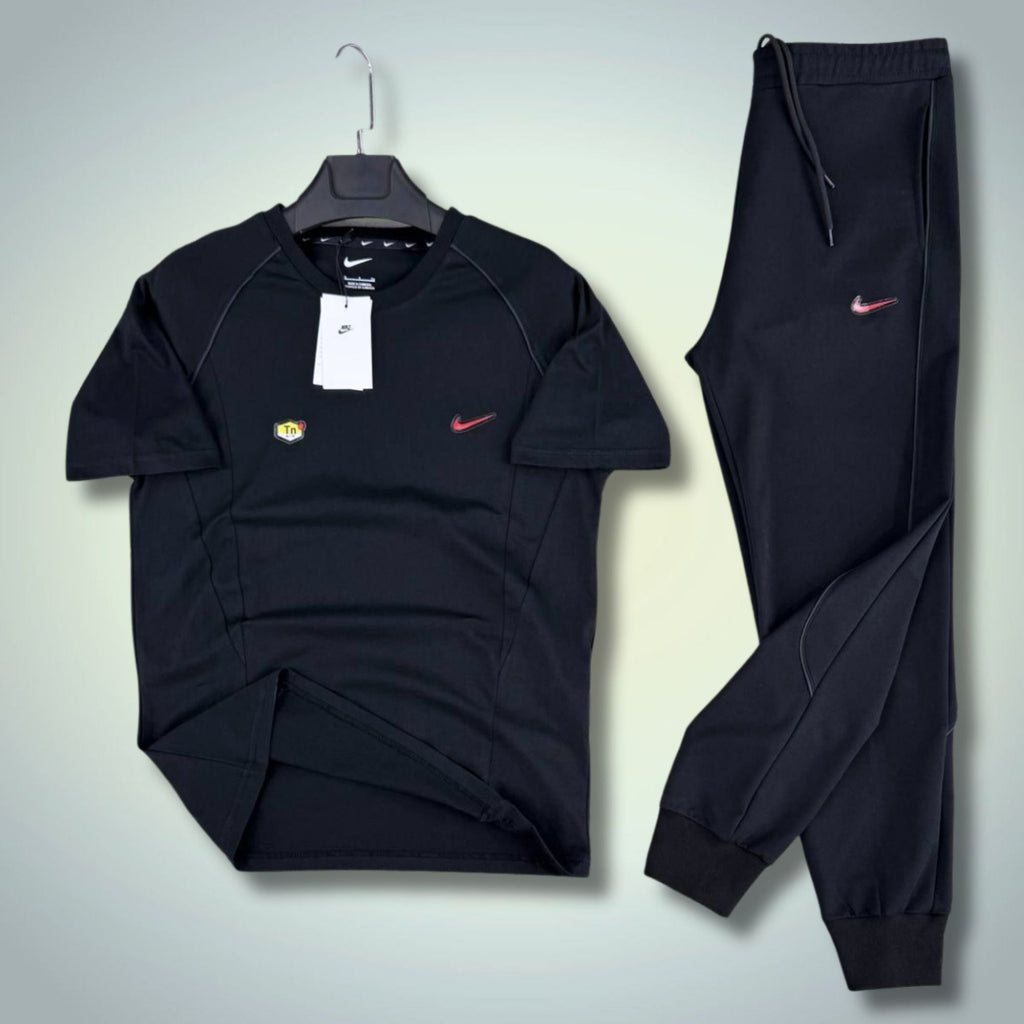 Nike TN moški poletni športni komplet, črn. Premium kakovost