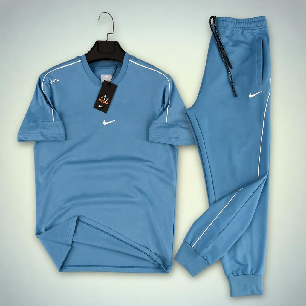 Nike Nocta moška poletna športna trenirka, modra. Premium kakovost