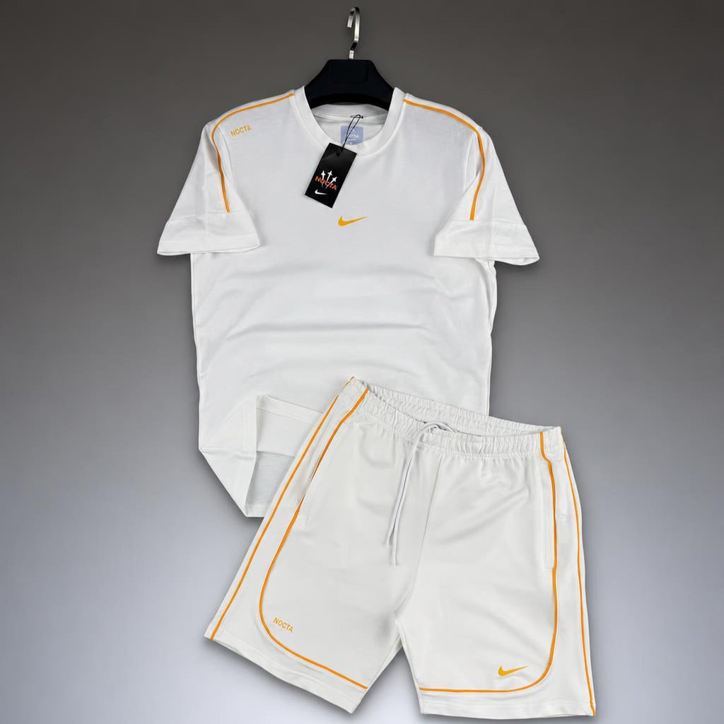Nike Nocta moški kratek športni komplet, bela. Premium kakovost