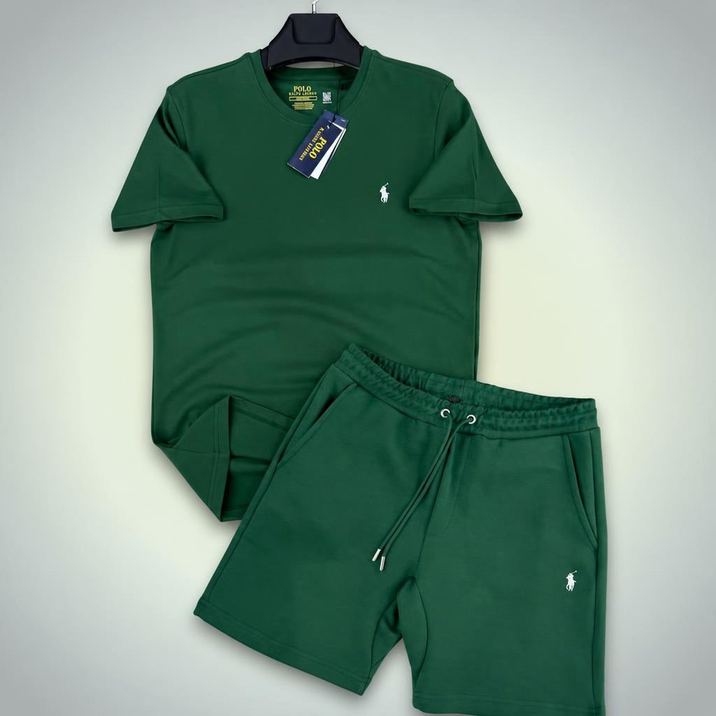 Ralph Lauren Classic moški kratek športni komplet, zelena. Premium kakovost