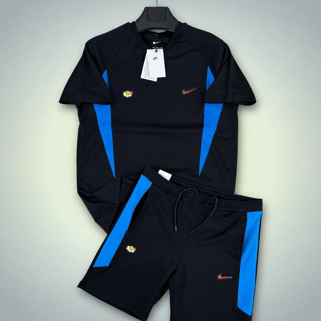 Nike TN moški kratek športni komplet, črna. Premium kakovost