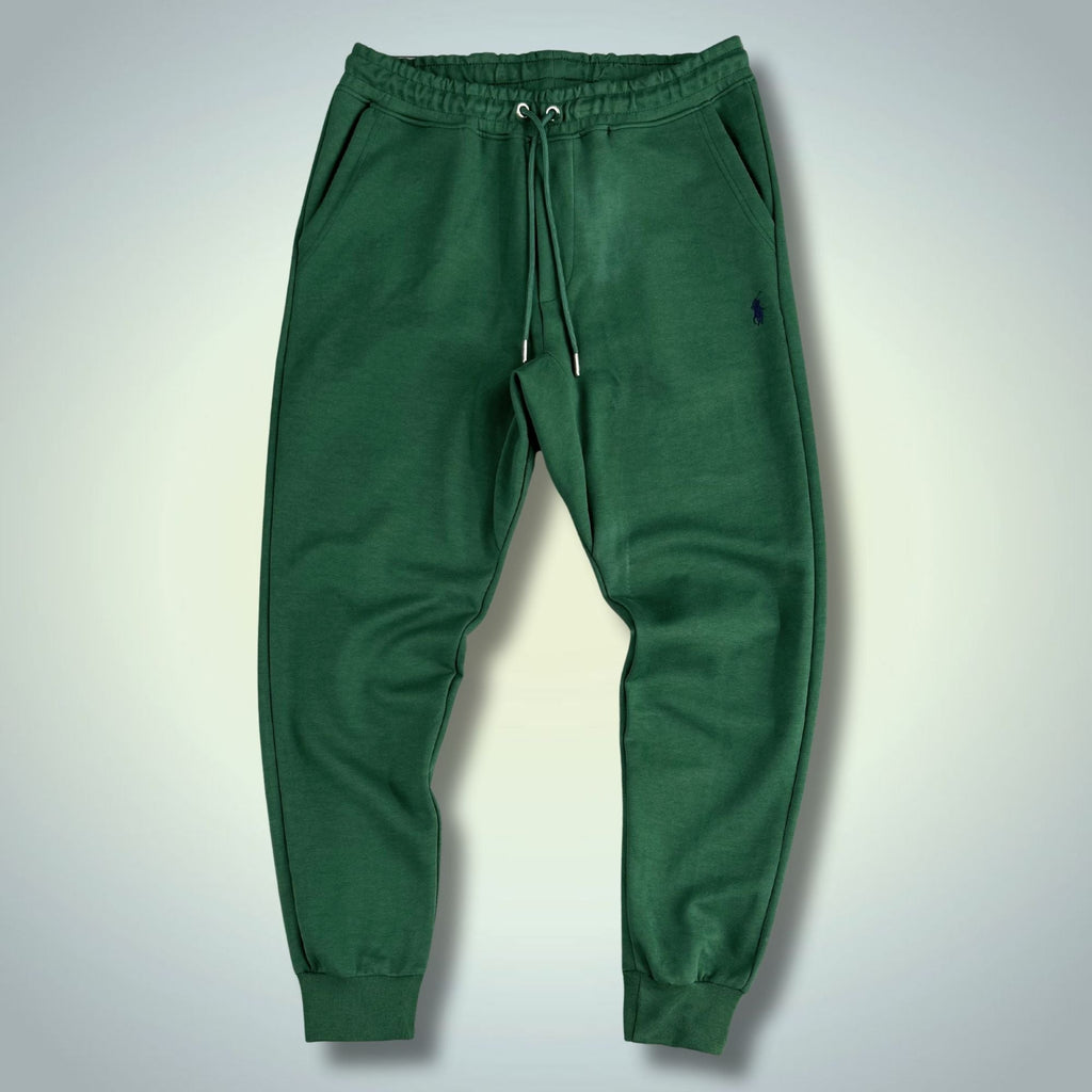 Ralph Lauren Joggers. Zeleni, Modri Logo