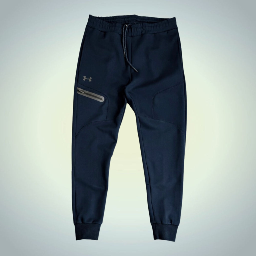 Moške športne hlače Under Armour, temno modre. Premium kakovost