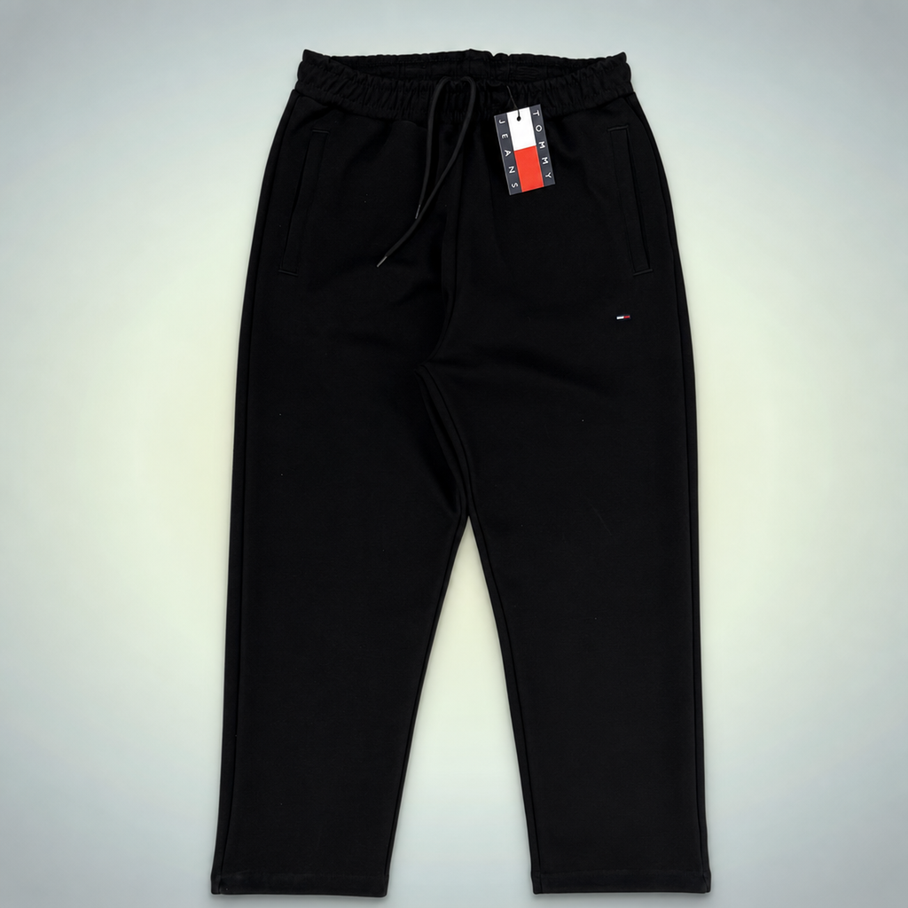 Tommy Hilfiger Classic moške športne hlače, črna. Vrhunska kakovost