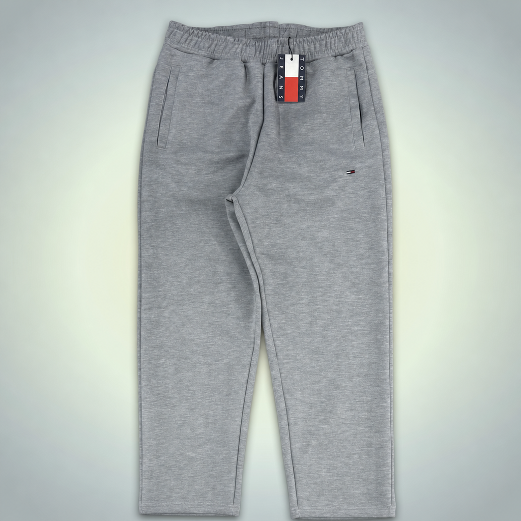 Tommy Hilfiger Classic moške športne hlače, klasična siva. Vrhunska kakovost