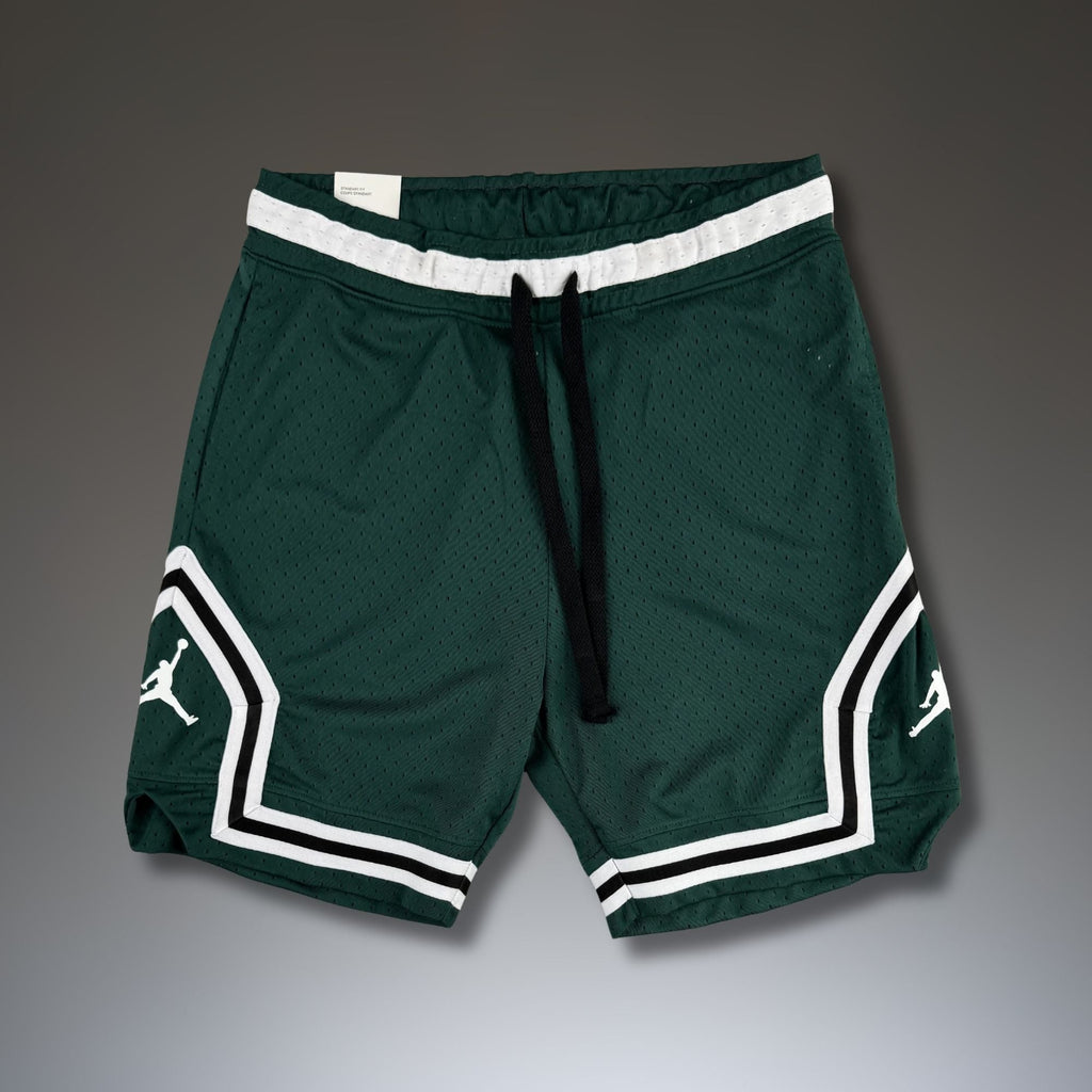 Air Jordan moške športne kratke hlače dri-fit mesh, zelene. Premium kakovost