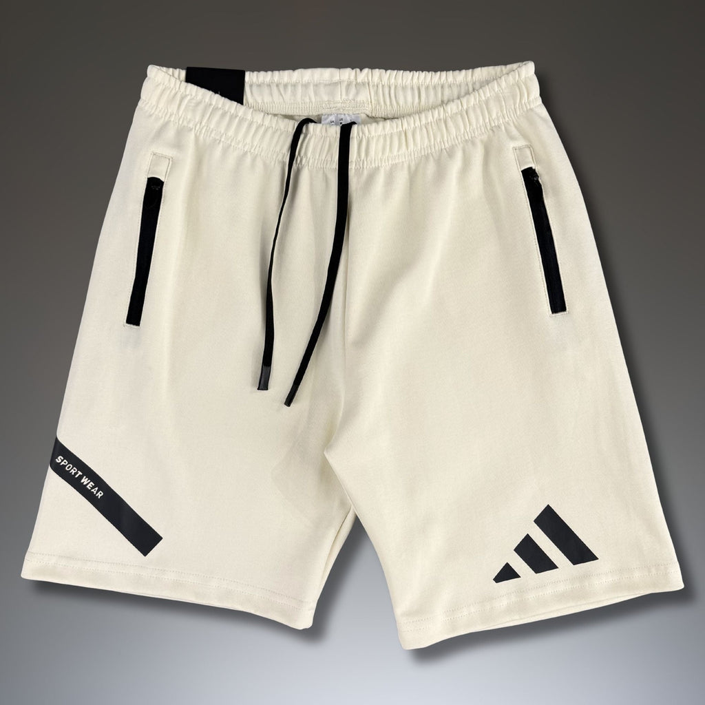 Adidas Z.N.E. moški športni kratke hlače, umazano bele. Premium kakovost