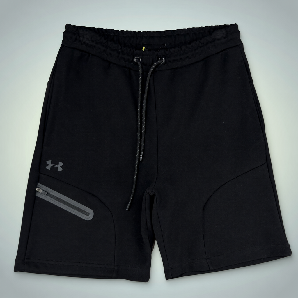 Under Armour Fleece moške športne kratke hlače, črna. Premium kakovost