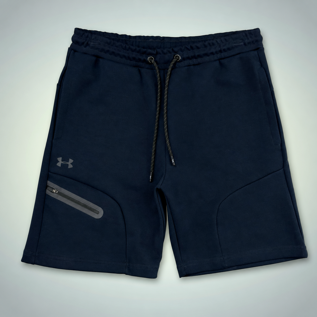 Under Armour Fleece moške športne kratke hlače, temno modra. Premium kakovost
