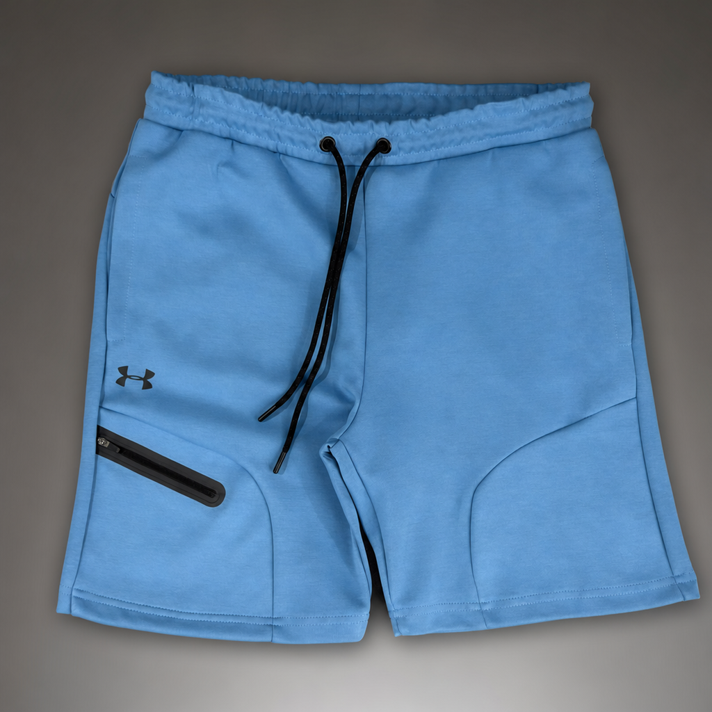 Under Armour Fleece moške športne kratke hlače, modra. Premium kakovost