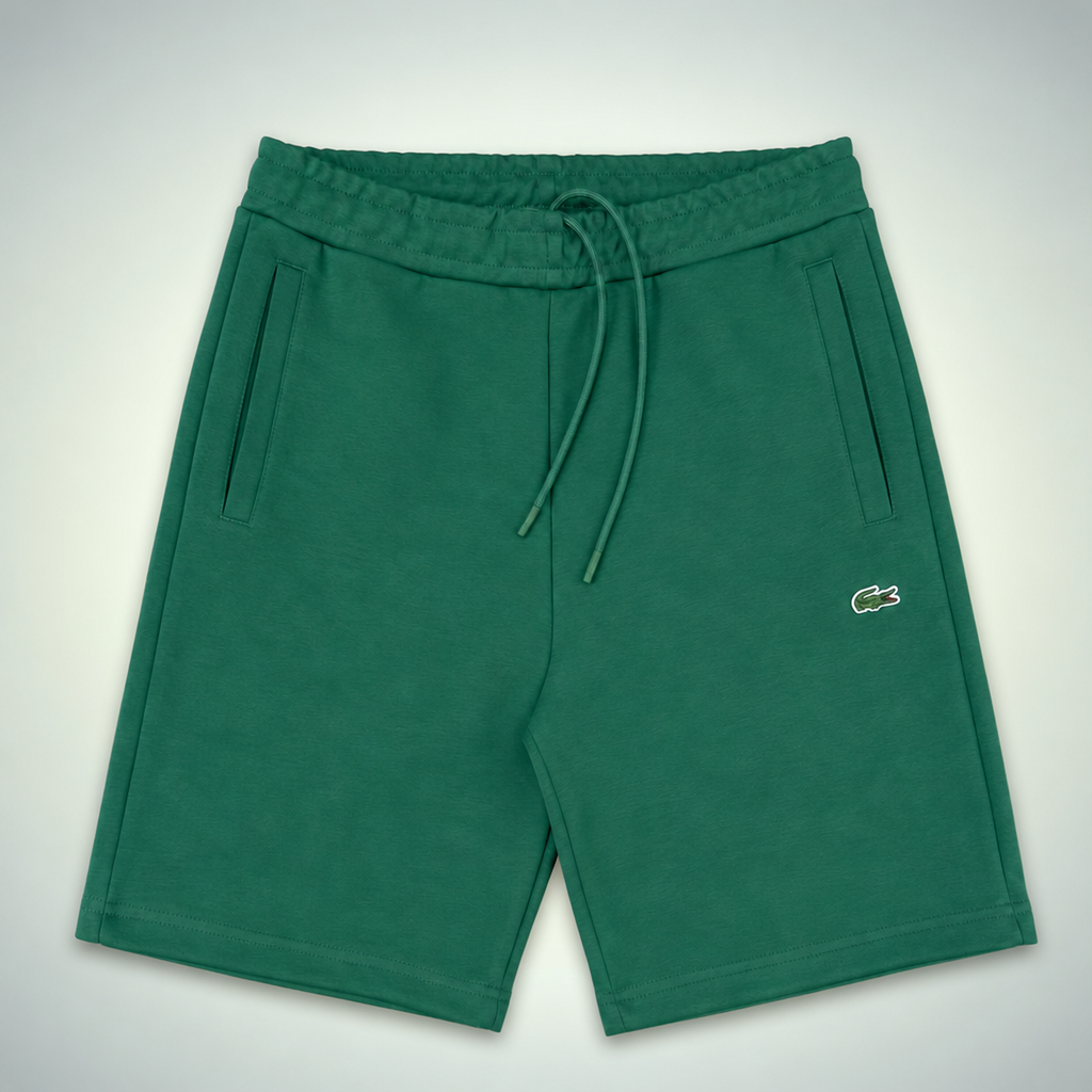Lacoste Fleece moške športne kratke hlače, zelena. Premium kakovost