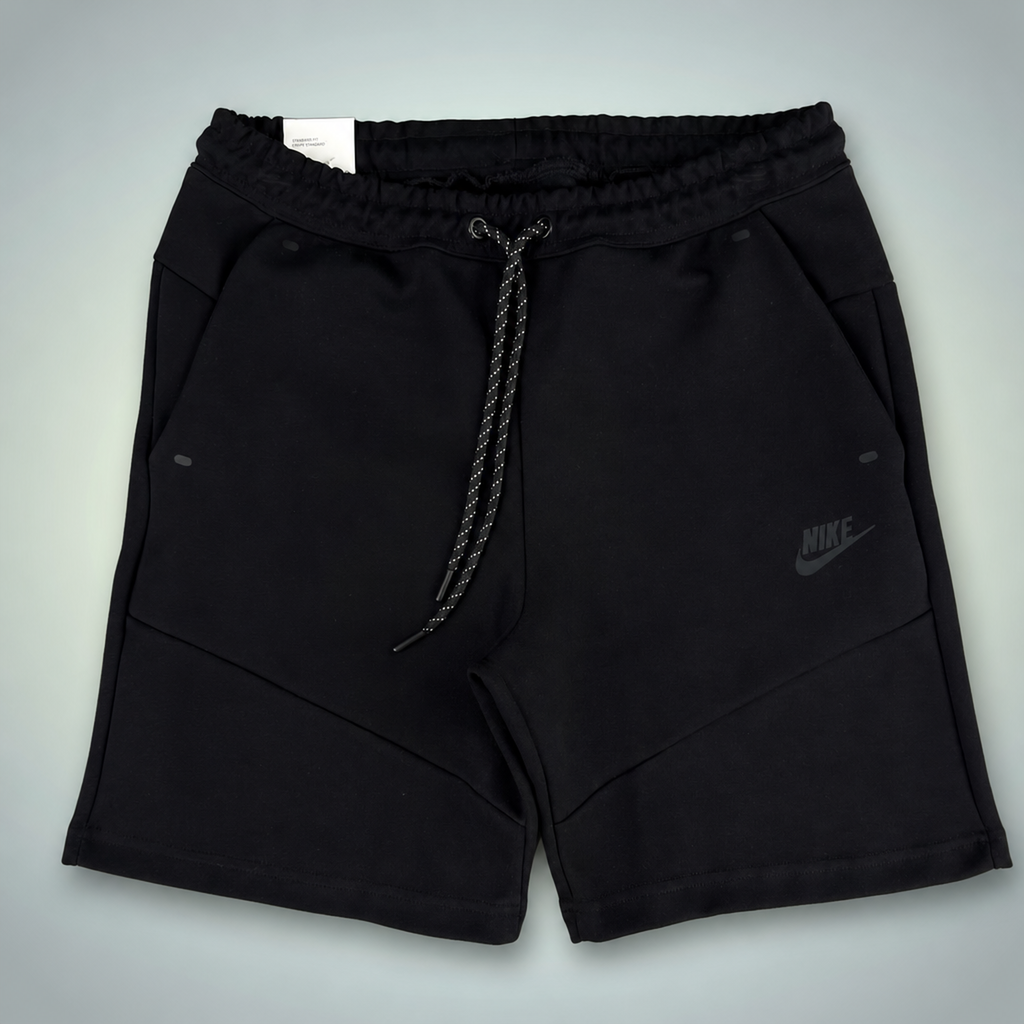 Nike Tech Fleece moške športne kratke hlače, črna. Premium kakovost