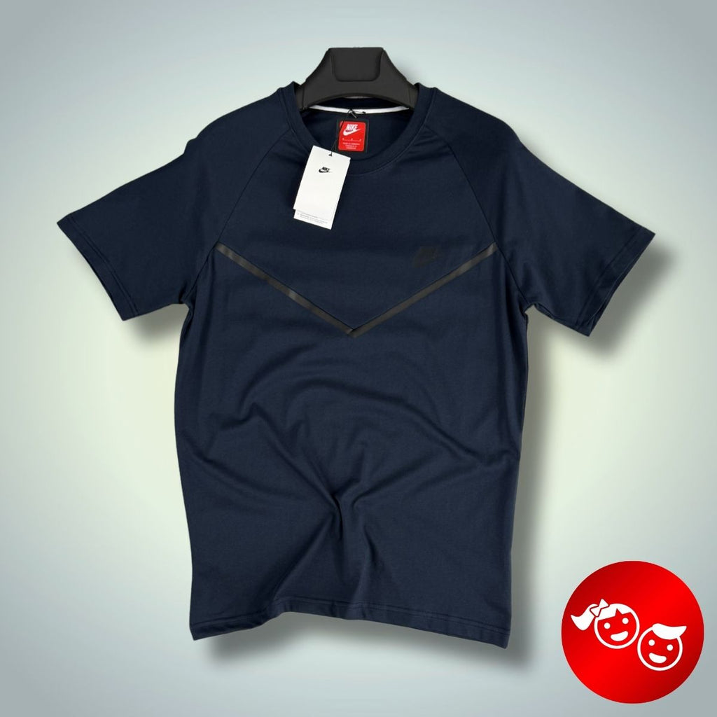 Nike Tech Fleece otroška majica, temno modra. Model 2024. Vrhunska kakovost