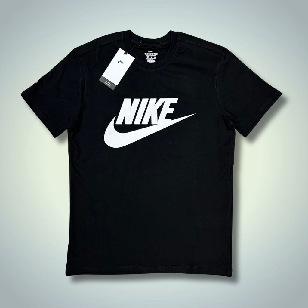 Nike moška majica, Črna, Beli logo. Vrhunska kakovost