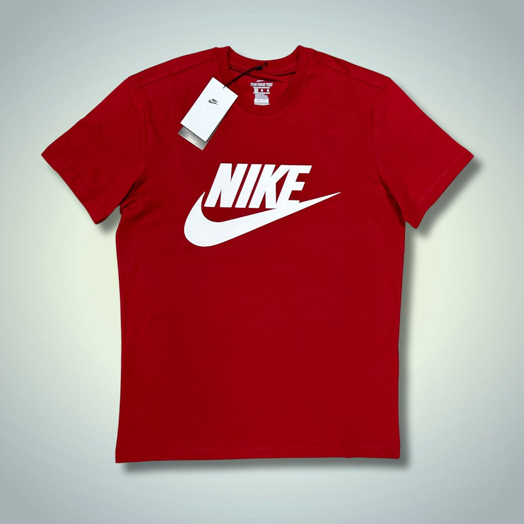Nike moška majica, Rdeča, Beli logo. Vrhunska kakovost