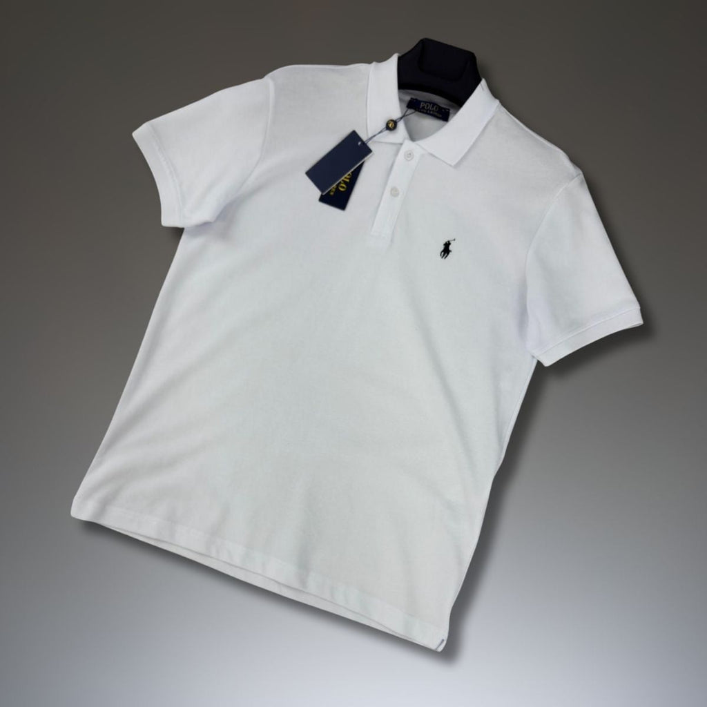 Moška polo majica Ralph Lauren, bela. Vrhunska kakovost
