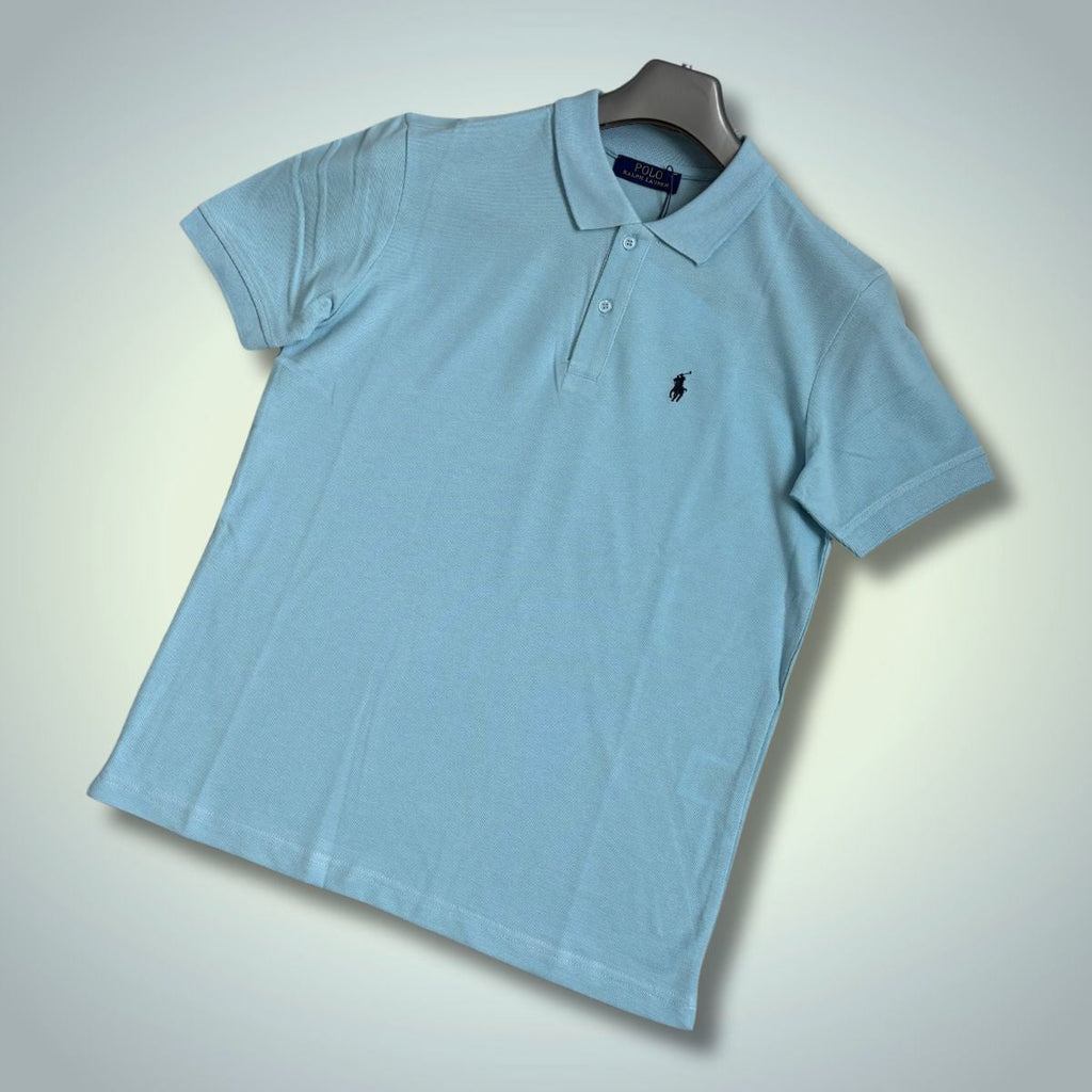 Ralph Lauren moška polo majica, svetlo modra. Vrhunska kakovost