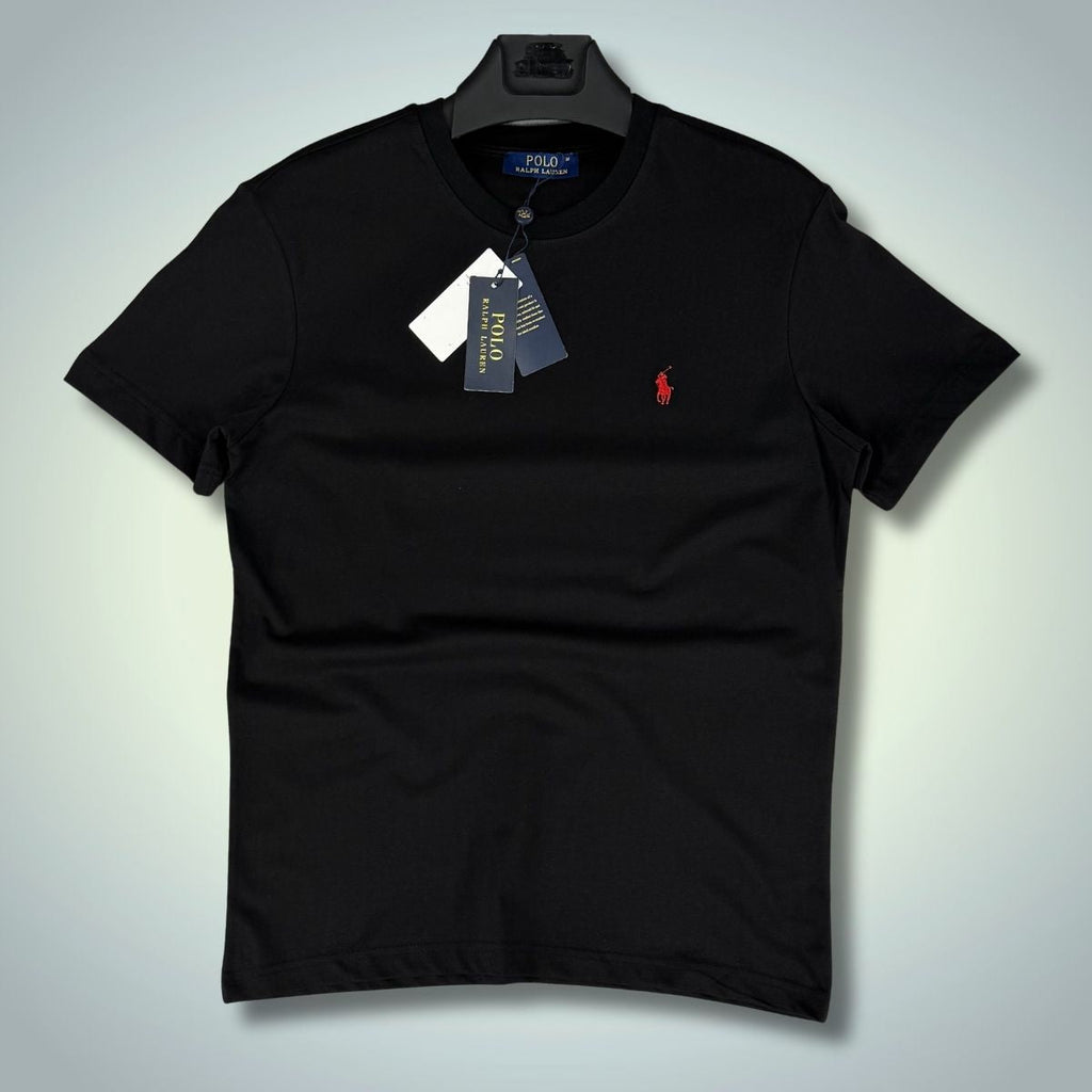 Tricou pentru bărbați Ralph Lauren, negru. Calitate premium