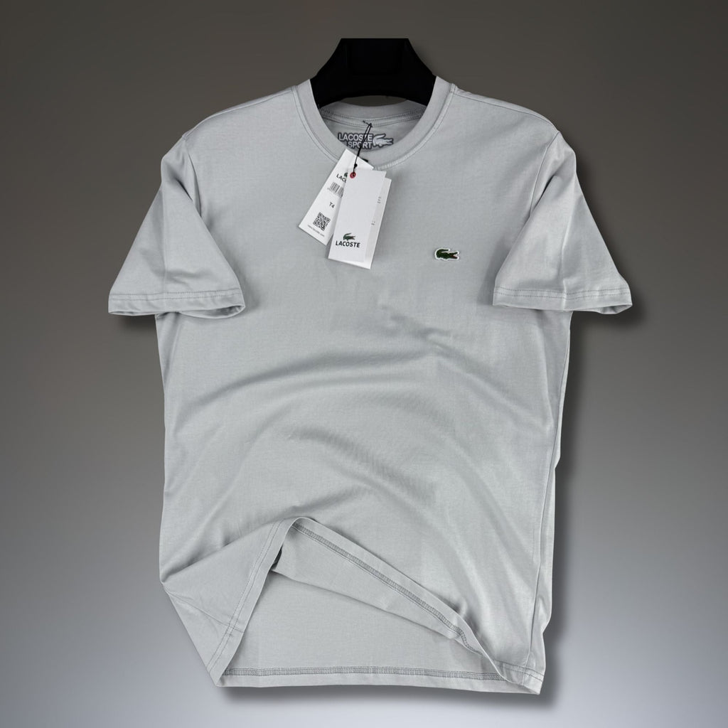 Moška siva Lacoste majica. Premium kakovost