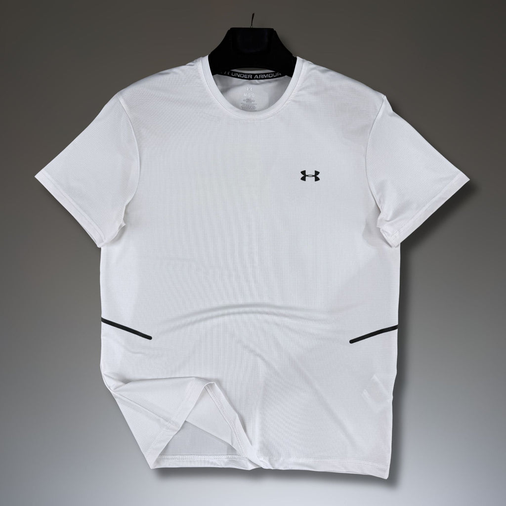 Moški športni beli majica Under Armour. Premium kakovost