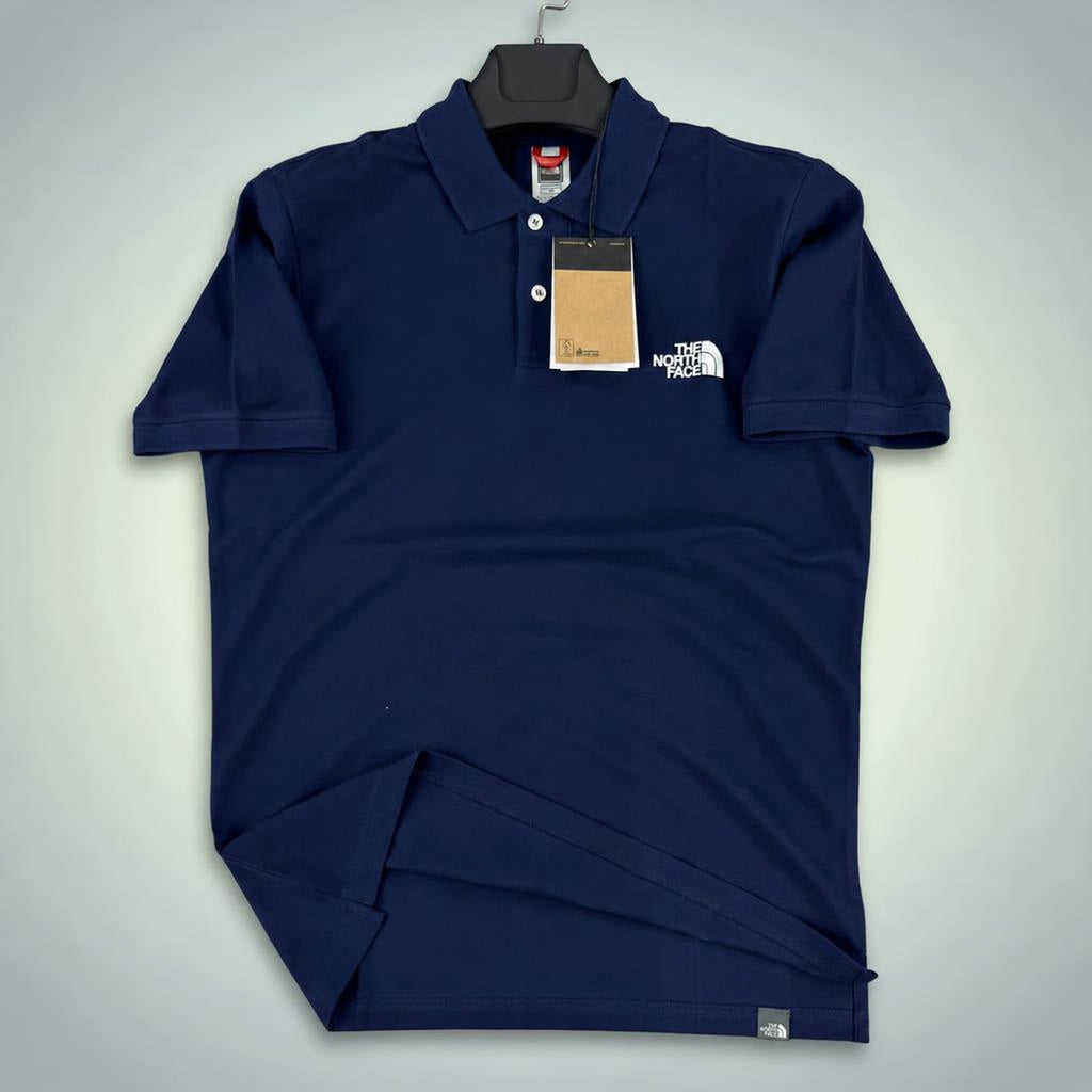 The North Face moška polo majica, temno modra. Vrhunska kakovost