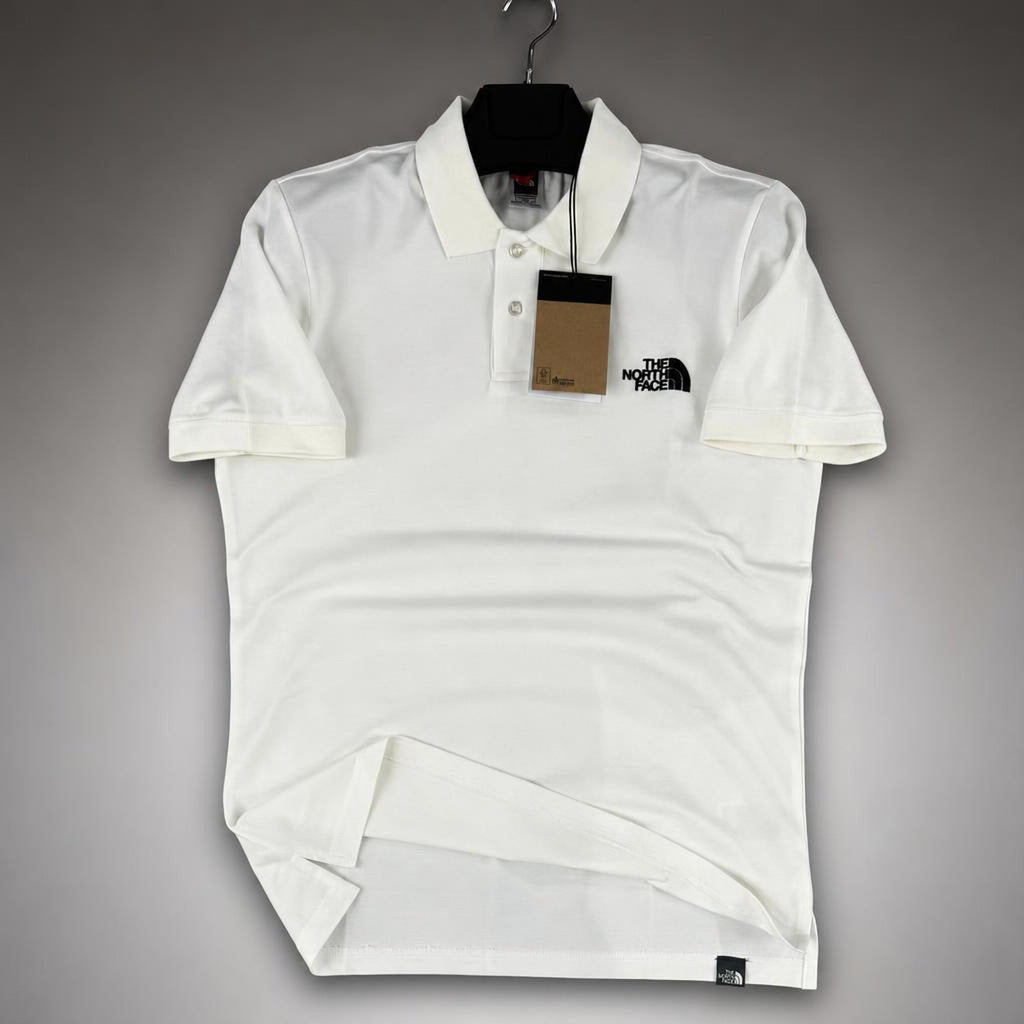 The North Face moška polo majica, bela. Vrhunska kakovost