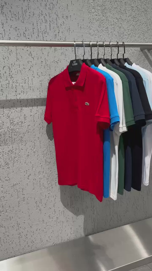 Lacoste moška polo majica, bela. Vrhunska kakovost