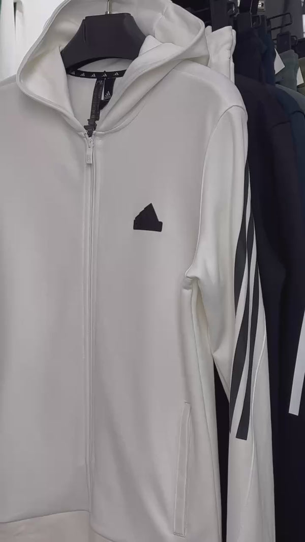Adidas moška trenirka 2025, navpične črte, črna. Premium kakovost
