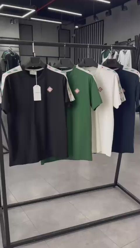 Casablanca moški poletni komplet, zelen. Vrhunska kakovost