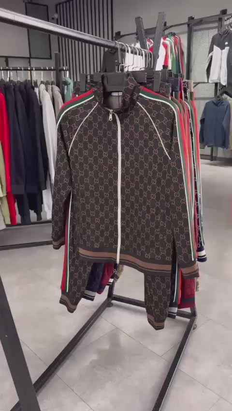 Gucci moška trenirka, črna. Vrhunska kakovost