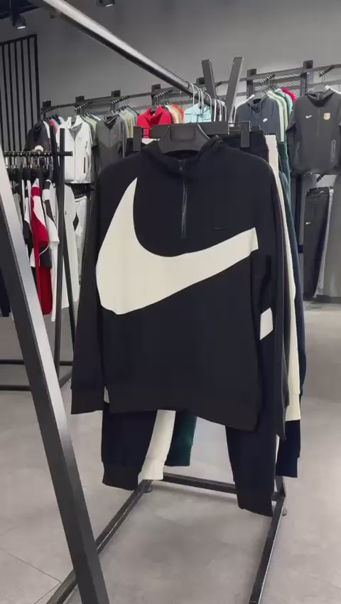 Nike moška trenirka z velikim logotipom, temno zelena. Vrhunska kakovost