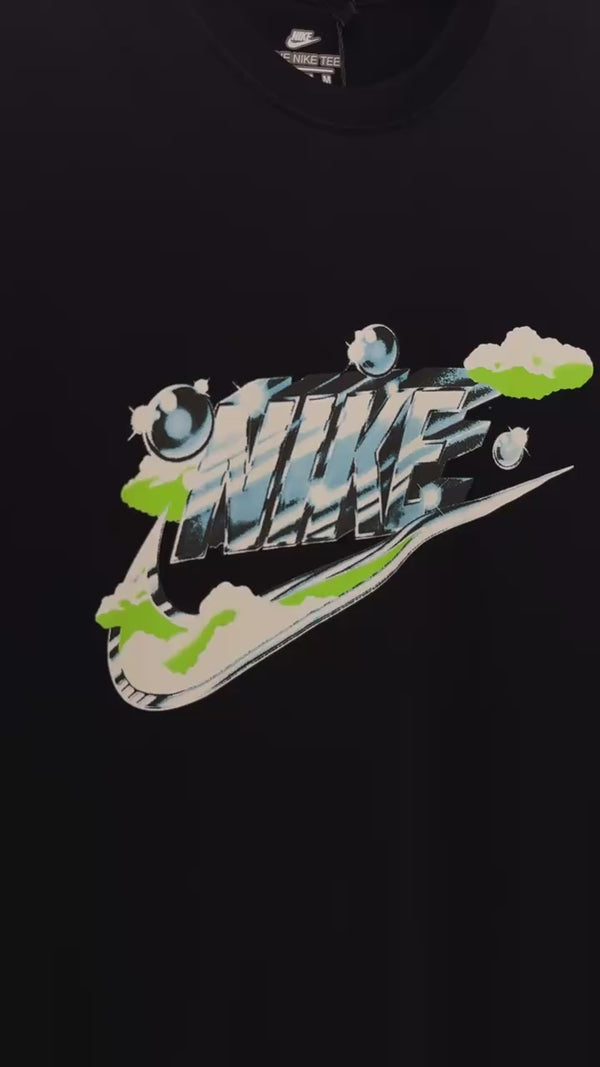 Nike moška majica, kromiran logotip, svetlo modra. Vrhunska kakovost